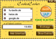 CookieCooker screenshot